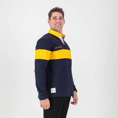 Curro Langebaan Long Sleeve Rugby Jersey - Durable, Classic School Sports Apparel