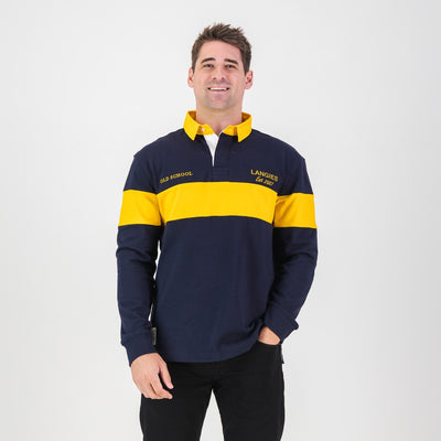 Curro Langebaan Long Sleeve Rugby Jersey - Durable, Classic School Sports Apparel