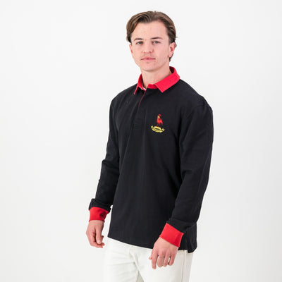 Dale College Old School Heavyweight Cotton Rugby Jersey - Durable & Timeless