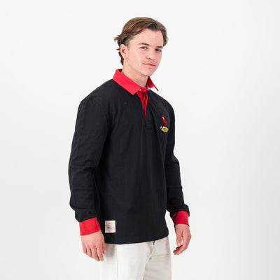 Dale College Old School Heavyweight Cotton Rugby Jersey - Durable & Timeless