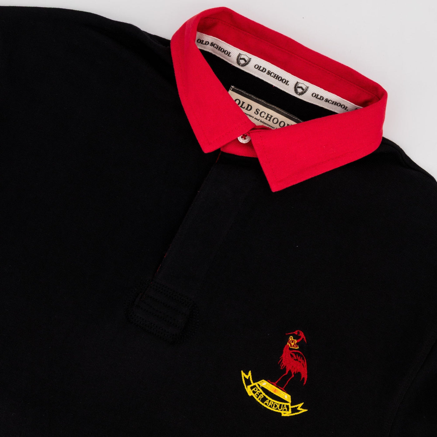 Dale College Old School Heavyweight Cotton Rugby Jersey - Durable & Timeless