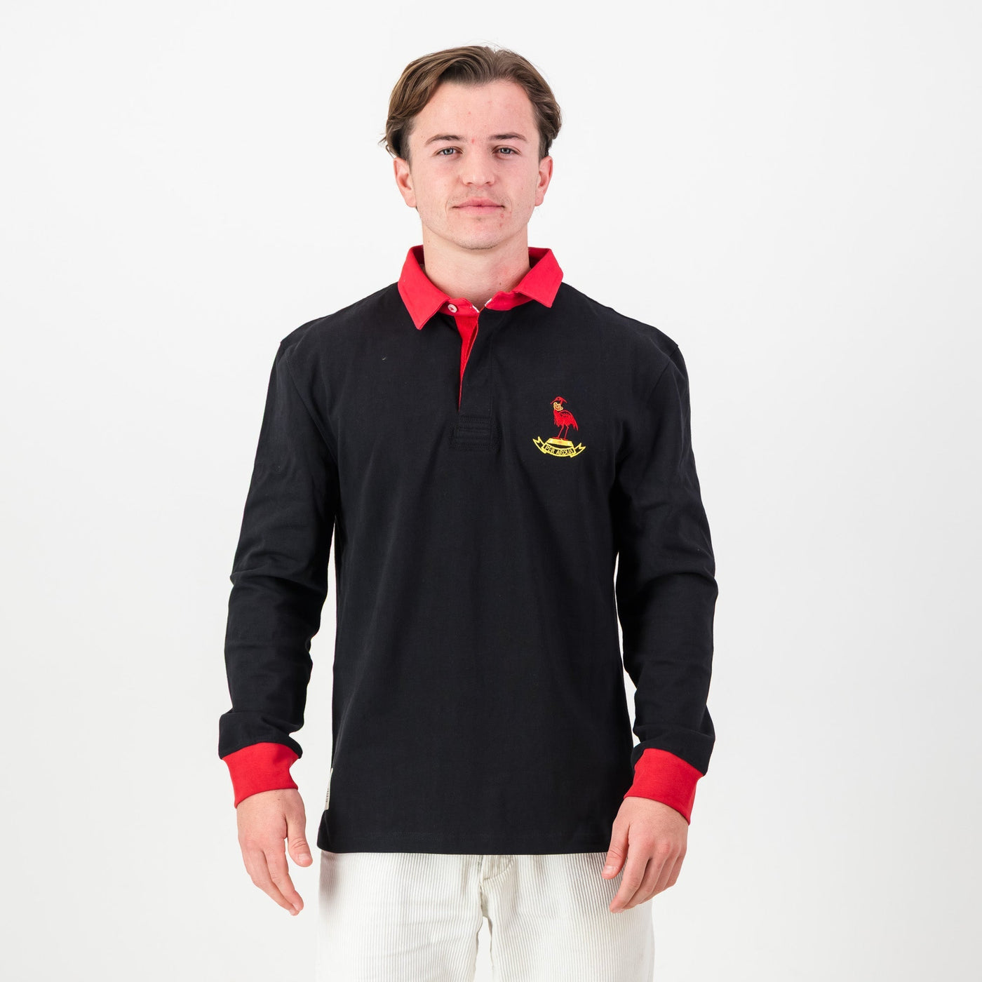 Dale College Old School Heavyweight Cotton Rugby Jersey - Durable & Timeless