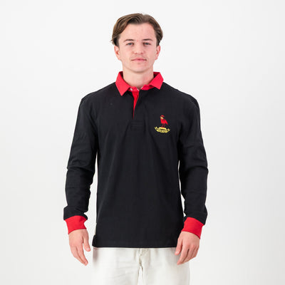 Dale College Old School Heavyweight Cotton Rugby Jersey - Durable & Timeless