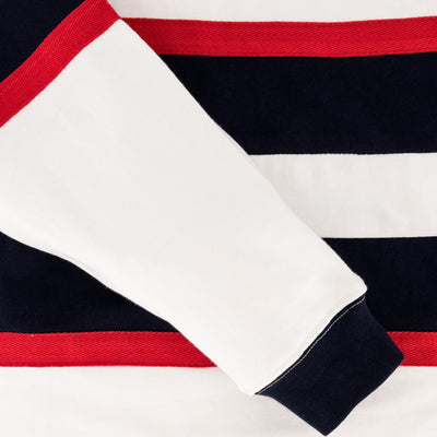 Durable HTS Middelburg Rugby Jersey: Classic Heavyweight Cotton, Embroidered Alumni Style