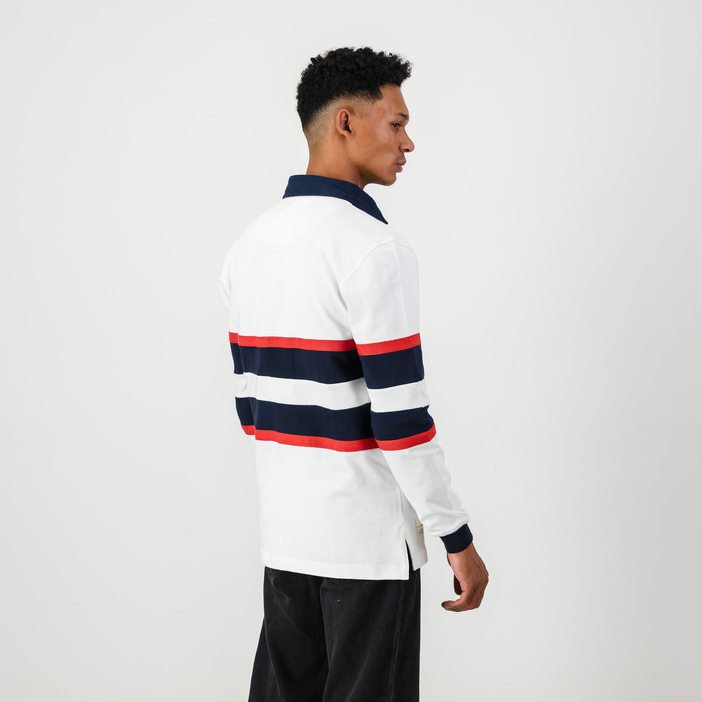 Durable HTS Middelburg Rugby Jersey: Classic Heavyweight Cotton, Embroidered Alumni Style