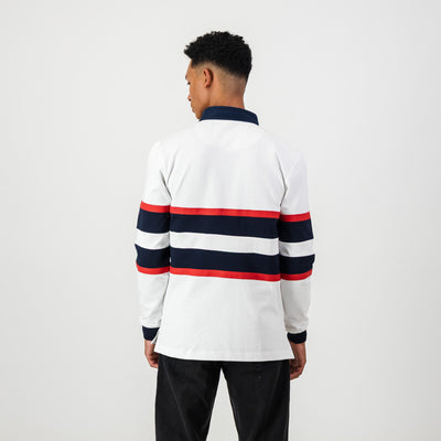 Durable HTS Middelburg Rugby Jersey: Classic Heavyweight Cotton, Embroidered Alumni Style