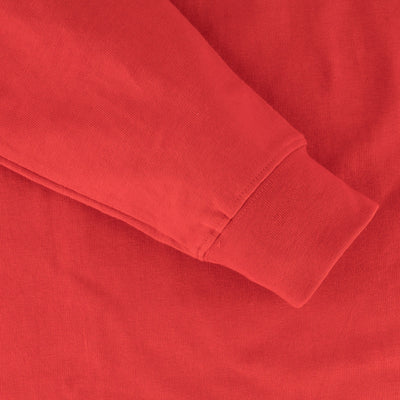 Authentic KES Long Sleeve Rugby Jersey - Heavyweight Cotton - True Red Classic