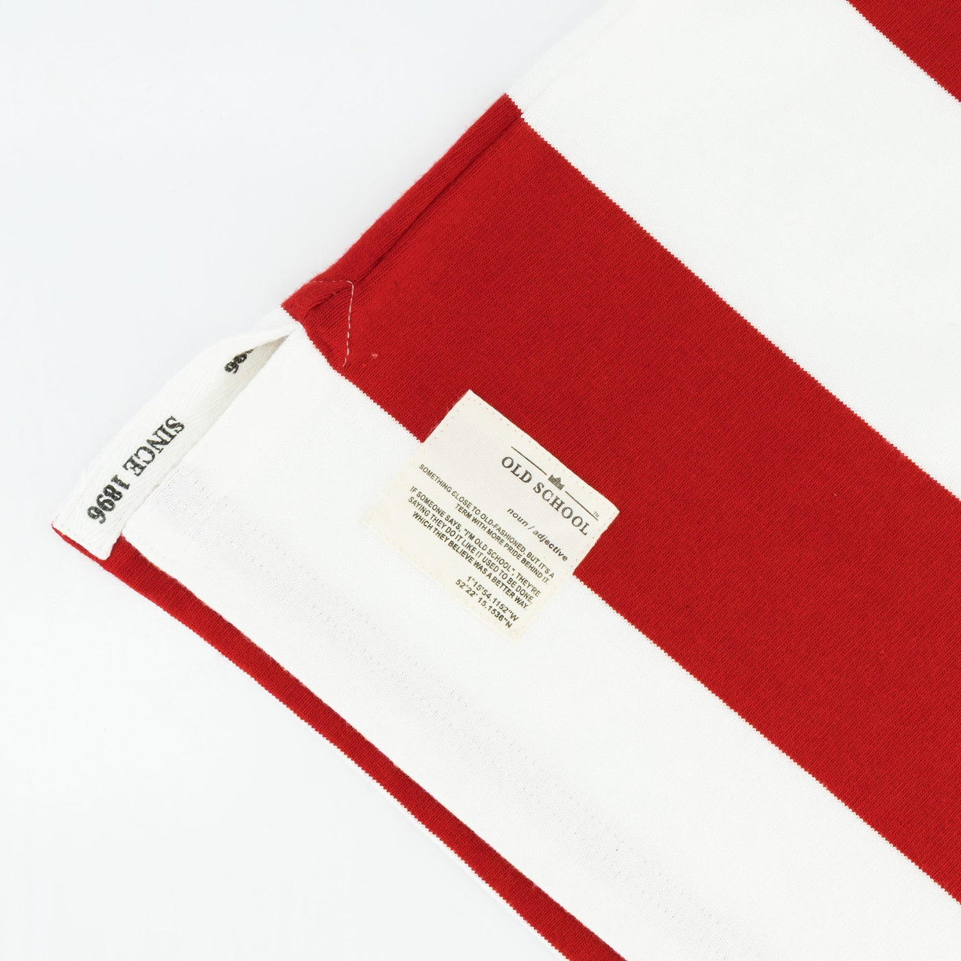 Classic Michael House True Red Long Sleeve Rugby Jersey Durable Cotton