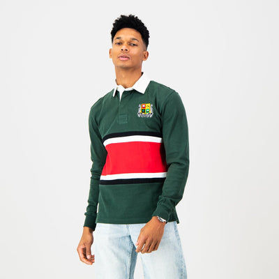 Pretoria Boys Classic Long Sleeve Rugby Jersey – OS Green Cotton Comfort