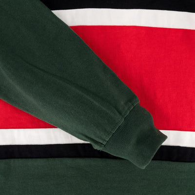 Pretoria Boys Classic Long Sleeve Rugby Jersey – OS Green Cotton Comfort