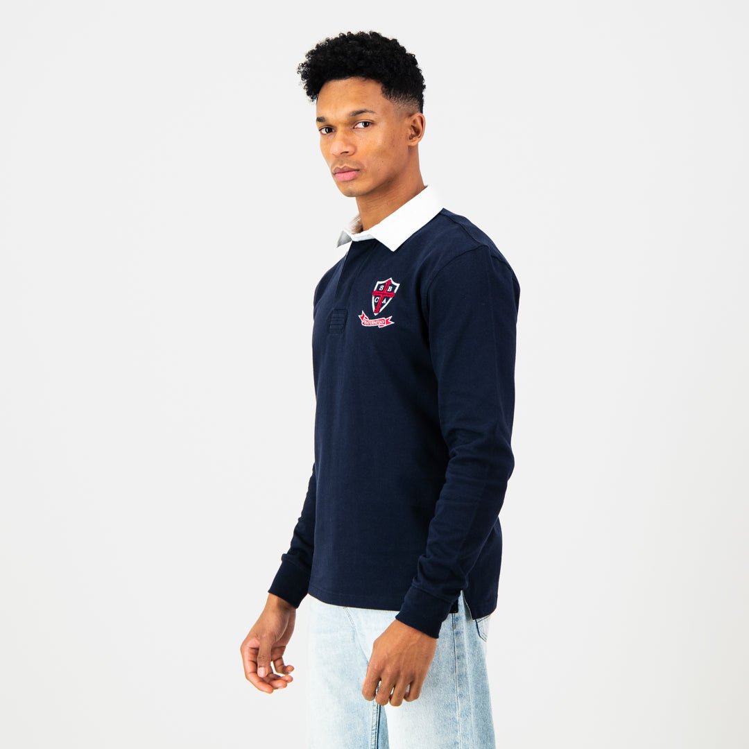 St Benedict's Old School Navy Rugby Jersey - Premium Durable Cotton