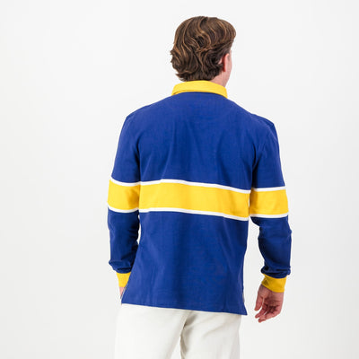 Classic St Davids Rugby Jersey: Long Sleeve Bellwhether Blue Heritage Top
