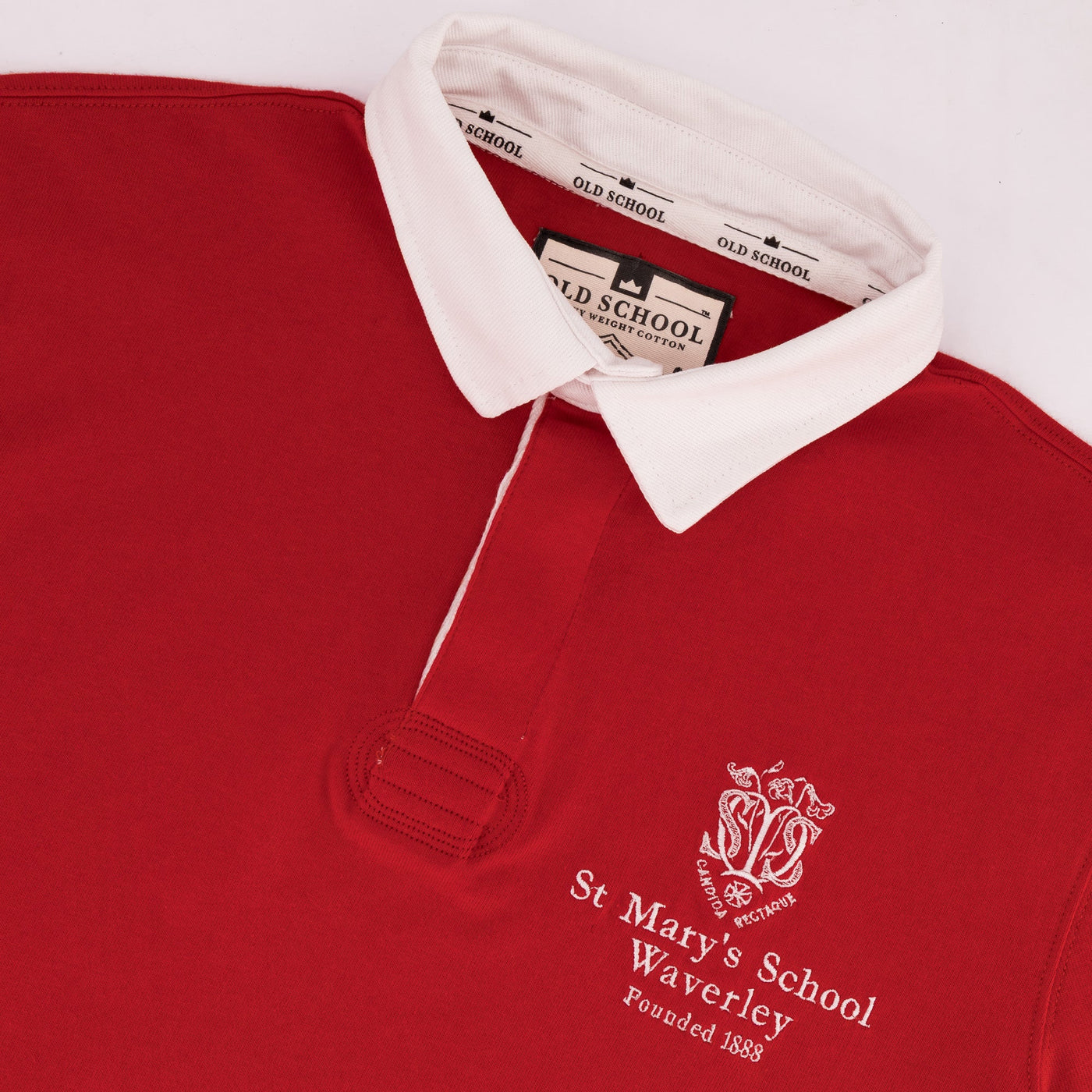St Mary's Old School Rugby Jersey: Premium Heavyweight Cotton, Durable Classic