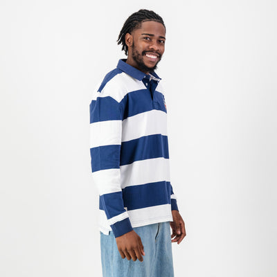 St Stithians Old School Navy Rugby Jersey - Durable Heritage Long Sleeve Cotton