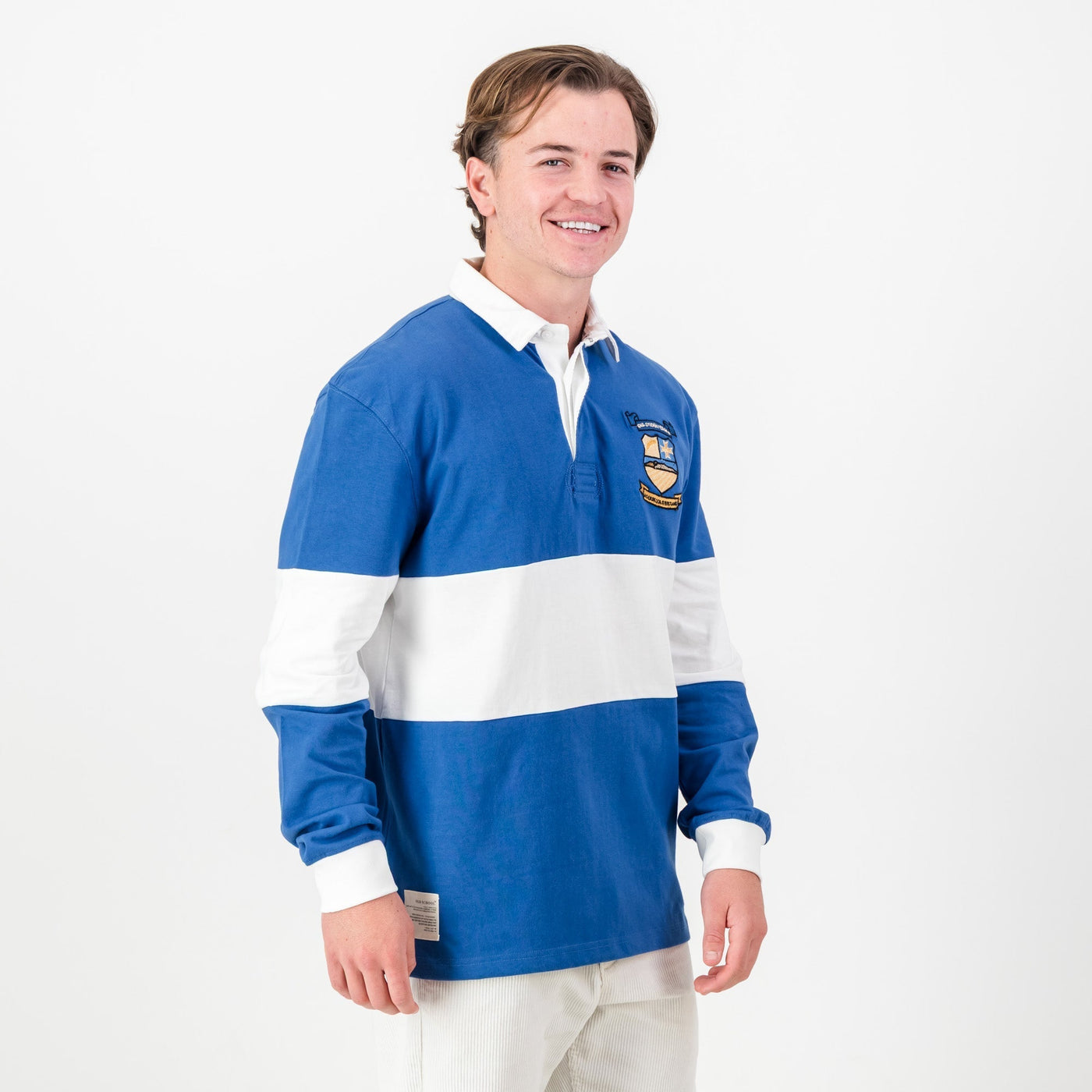 Classic Swartland Rugby Jersey - High Tide Blue - Heavyweight Cotton Comfort