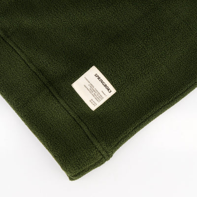 Springboks Rugby Fleece Quarter Button Pullover - Warm, Iconic, Comfortable Fan Gear