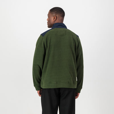 Springboks Rugby Fleece Quarter Button Pullover - Warm, Iconic, Comfortable Fan Gear
