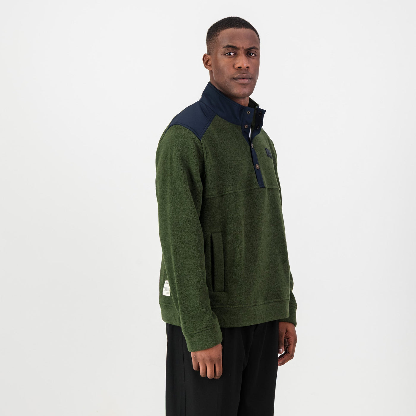 Springboks Rugby Fleece Quarter Button Pullover - Warm, Iconic, Comfortable Fan Gear