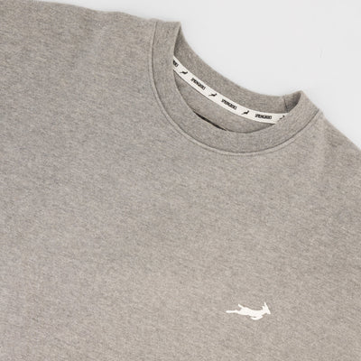 Premium Springboks HS Small Logo Light Grey Melange Crew Sweatshirt