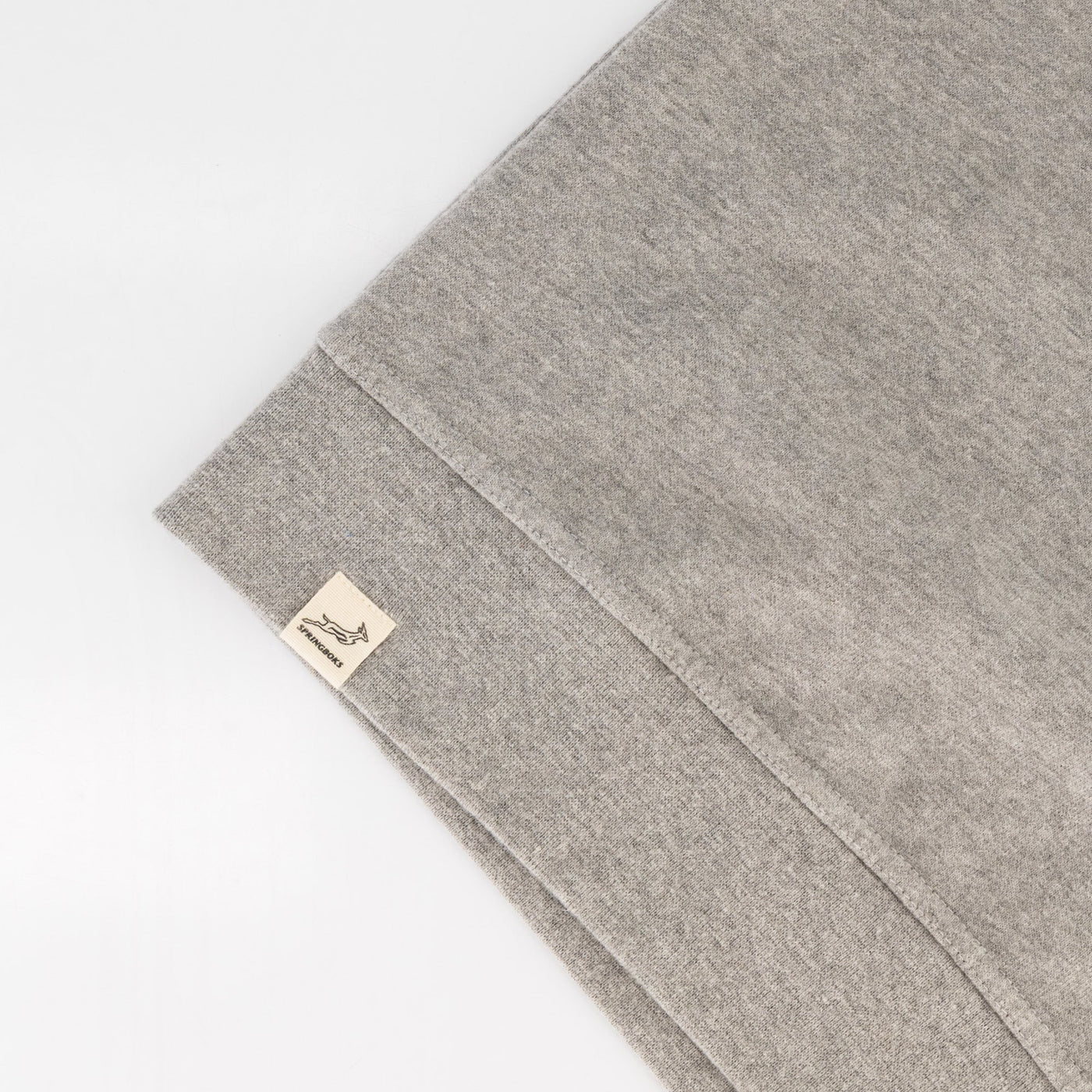 Premium Springboks HS Small Logo Light Grey Melange Crew Sweatshirt