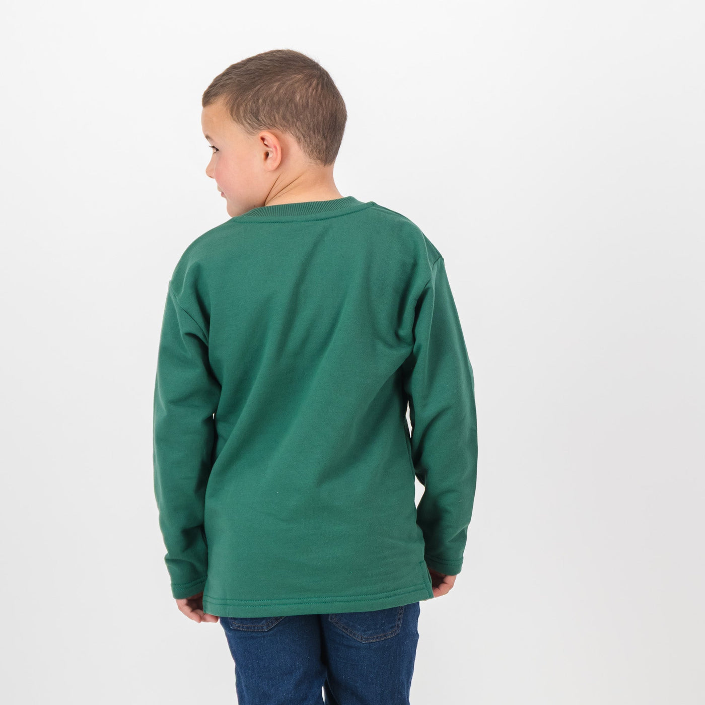 Cozy Springboks Kids OS Green Fleece Sweatshirt: Soft, Warm, Iconic Rugby Fanwear