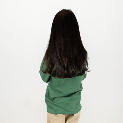 Springboks Kids Bokkies Fleece Sweatshirt: Cozy Green Crewneck for Young Rugby Fans