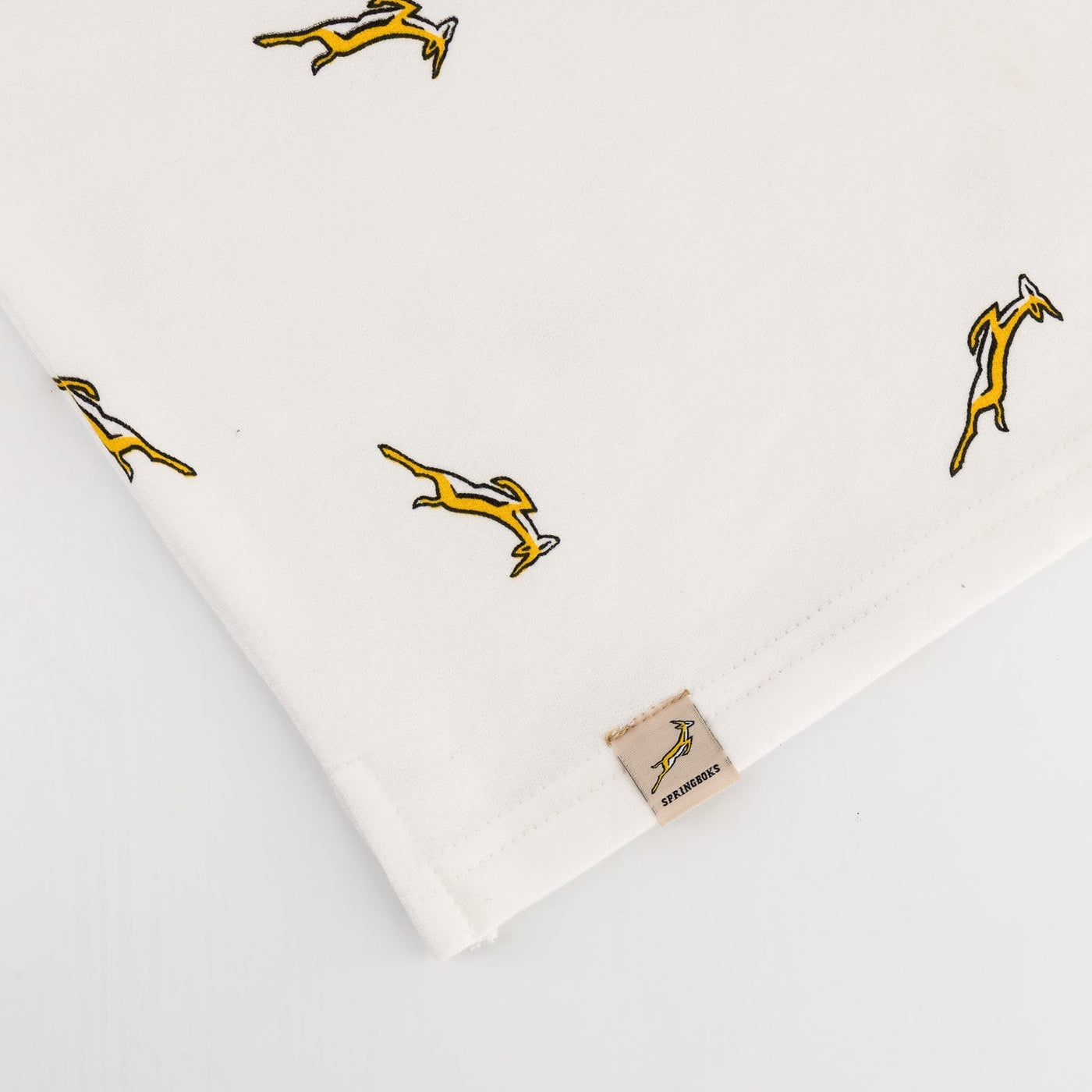 Official Springboks Kids White Fleece Sweatshirt - Warm Rugby Spirit Gear