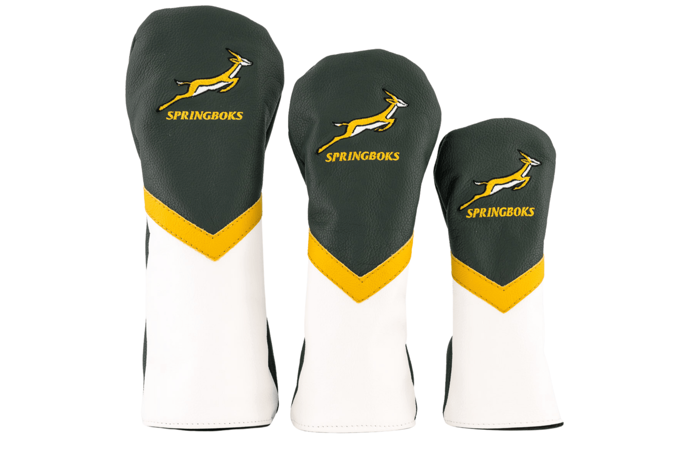 Premium Springboks Leather Golf Head Cover: Durable, Stylish, and Nationally Proud