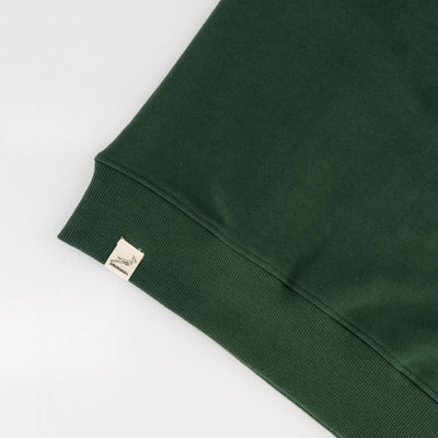 Springboks Rugby National Badge Crew Neck Sweatshirt - OS Green Comfort