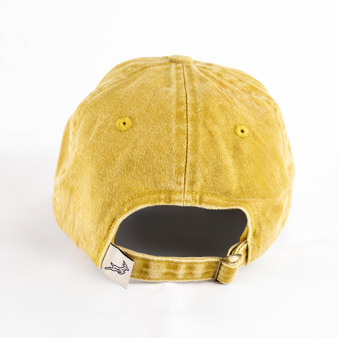 Springboks Rugby Fan Natural Embroidered Dad Cap - Mustard Yellow, Adjustable