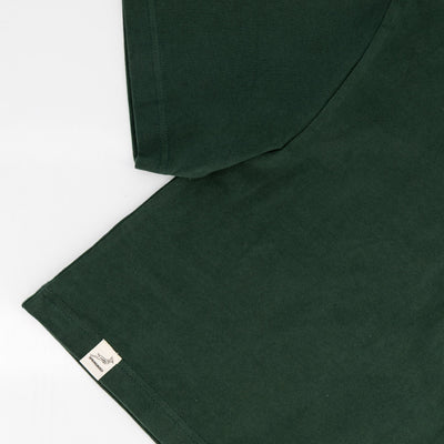 Springboks Rugby Pop Badge Ladies Boxy Crew Tee - OS Green Fan Apparel
