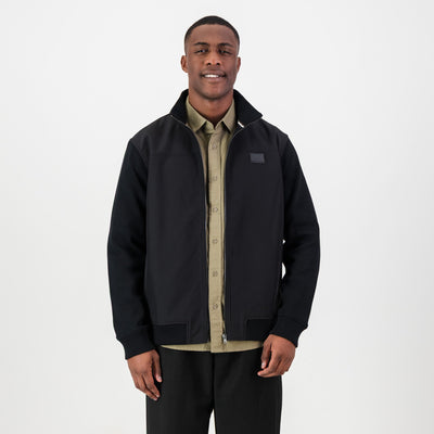 Springboks Black Premium Soft Shell Jacket: Wind-Resistant, Flexible, Ultimate Fan Gear