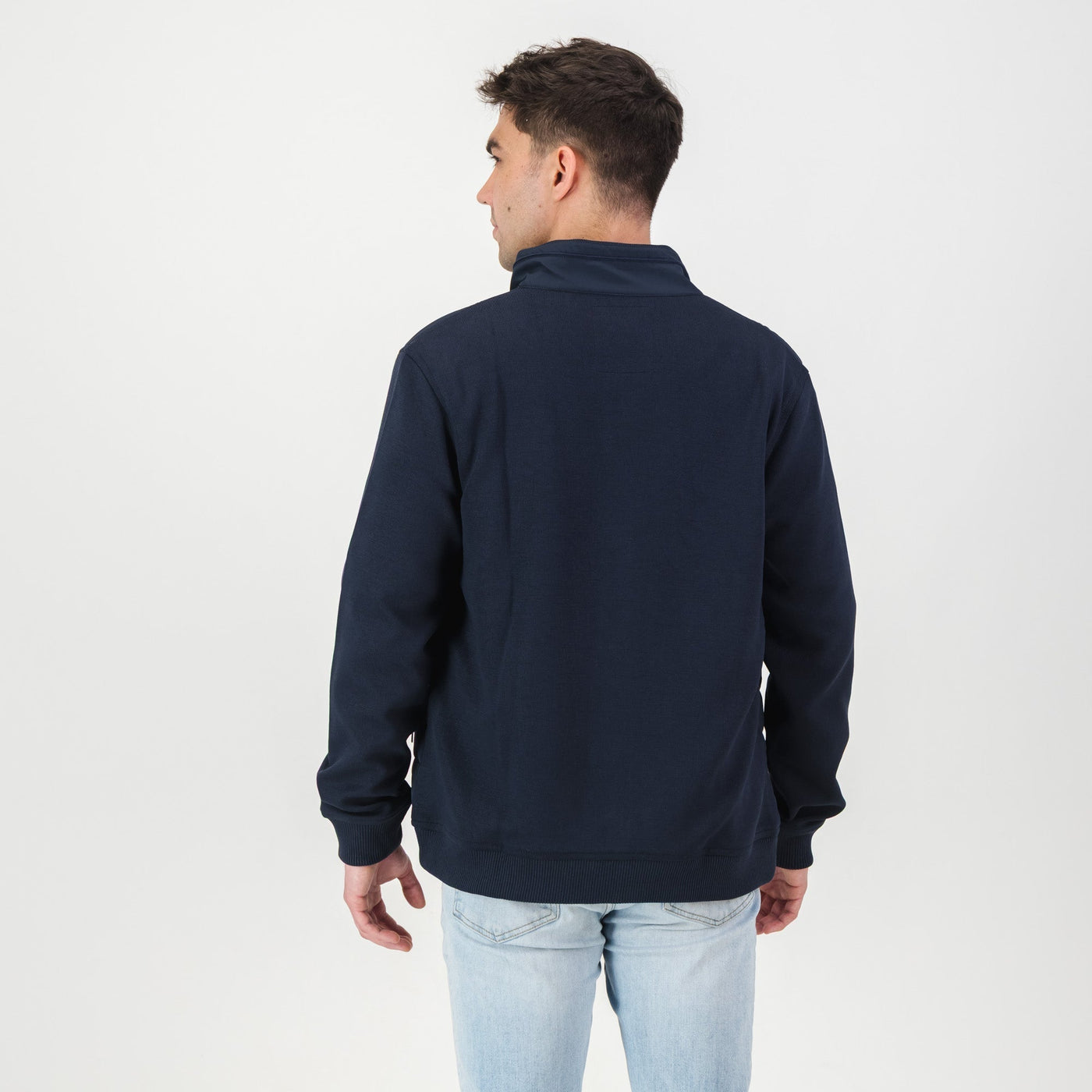 Official Springboks Navy Quilted Knit Shell Jacket: Warm, Durable, Performance-Ready Fan Gear