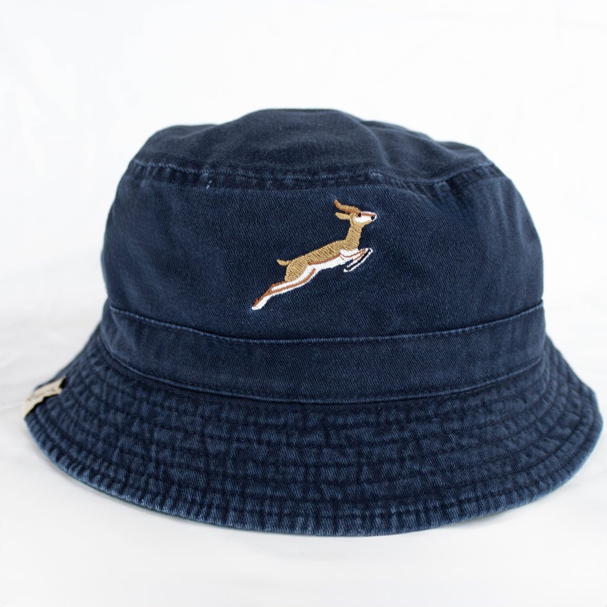Springboks Reversible Cotton Twill Bucket Hat - Green & Navy Fan Gear