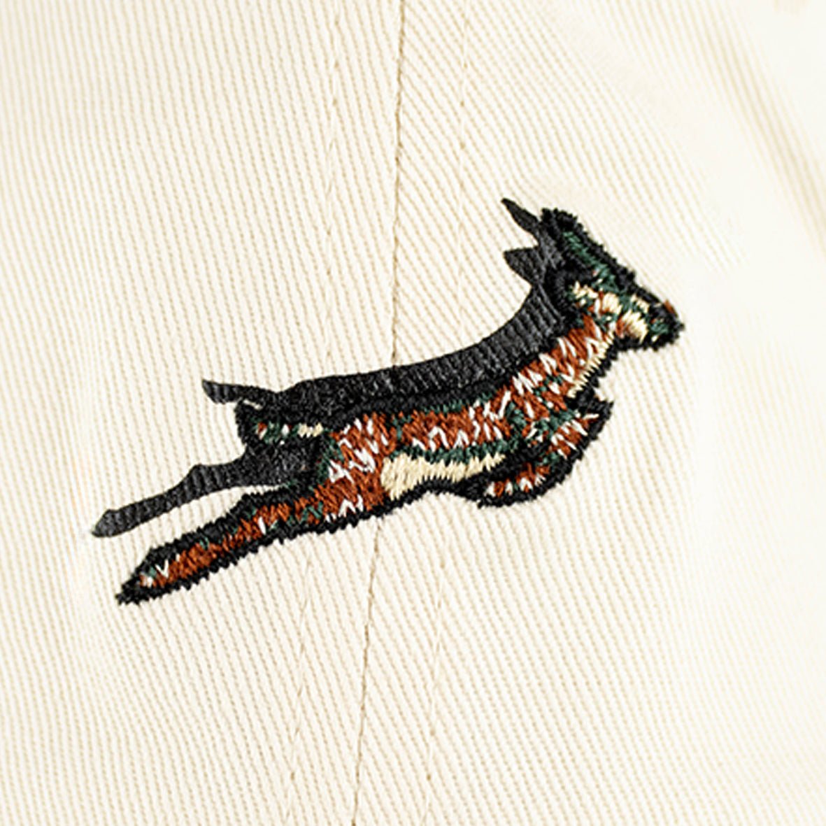 Springboks Ivory Shadow Pop Dad Cap - Premium Cotton Twill Adjustable