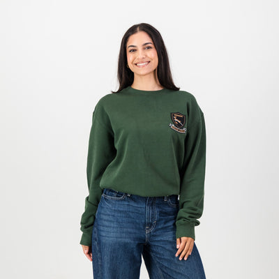 Official Springboks Shield Crew Sweat - Heavyweight Cotton French Terry