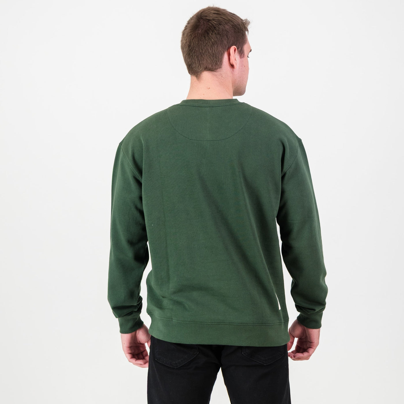 Official Springboks Shield Crew Sweat - Heavyweight Cotton French Terry