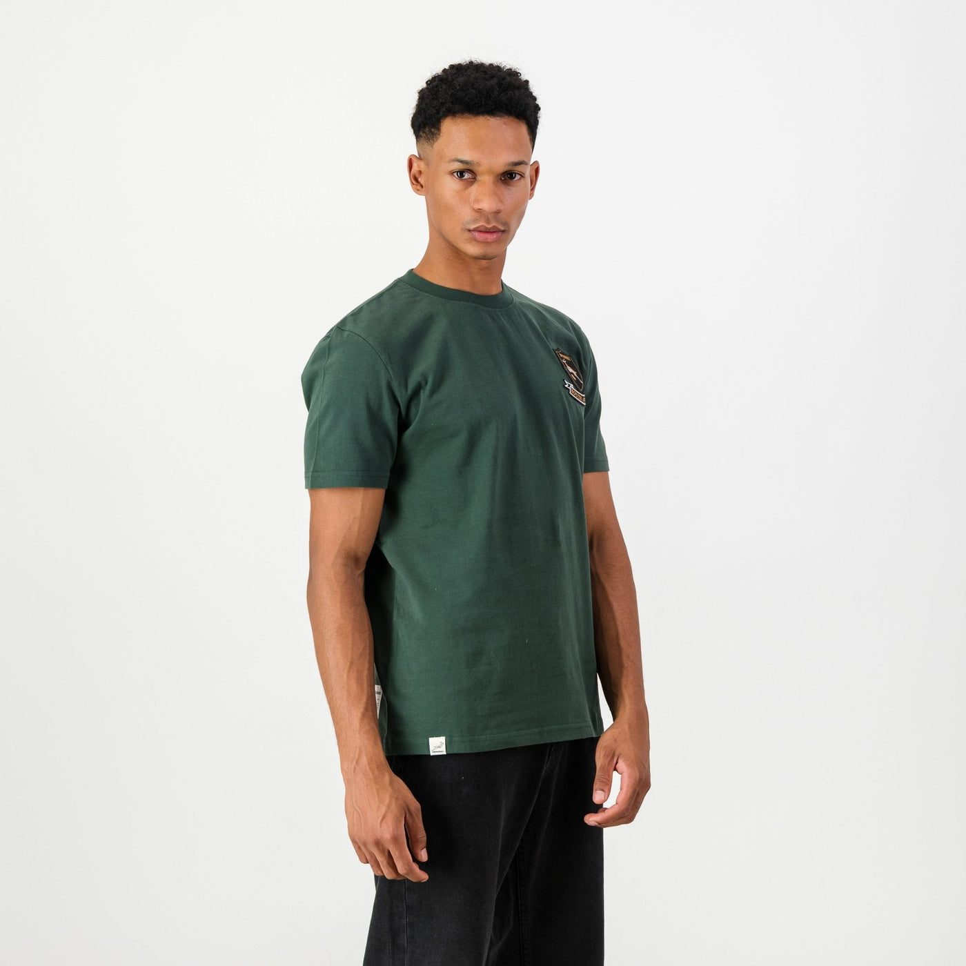 Official Springboks Rugby Shield Logo Crew Neck Tee for Fanatics
