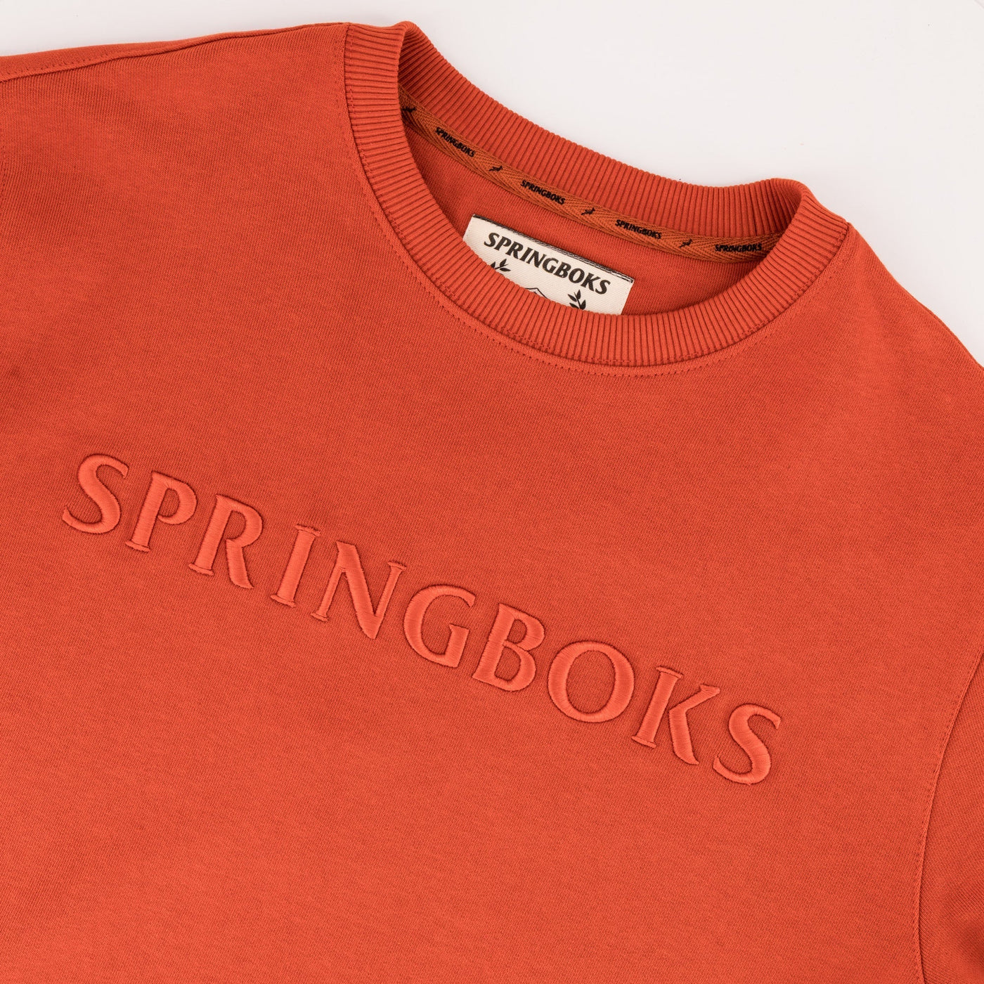 Premium Springboks Rooibos Crew Sweatshirt: Soft Cotton French Terry Fan Apparel