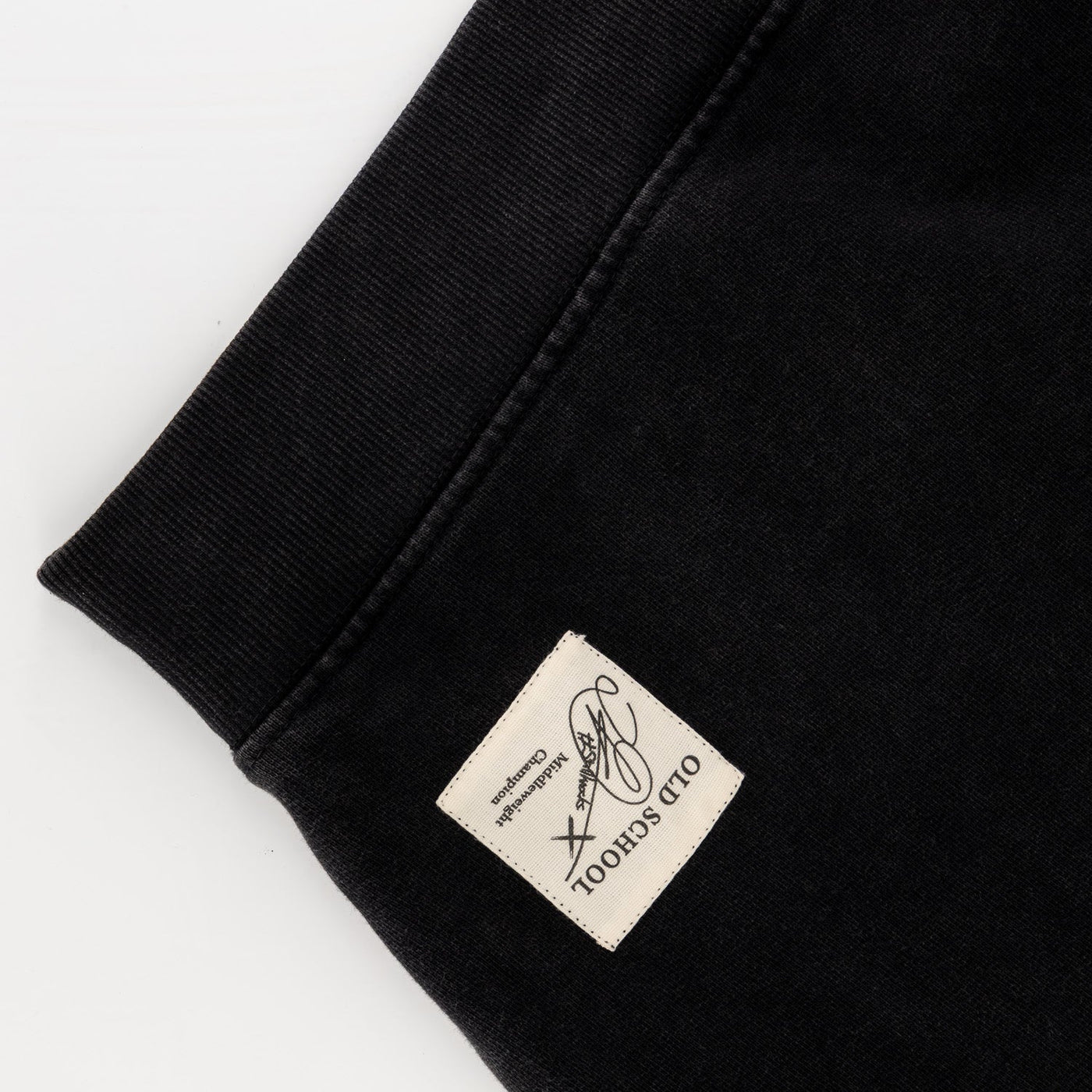 Stillknocks Acid Wash Hoodie: Vintage Black Heavyweight French Terry Sweatshirt