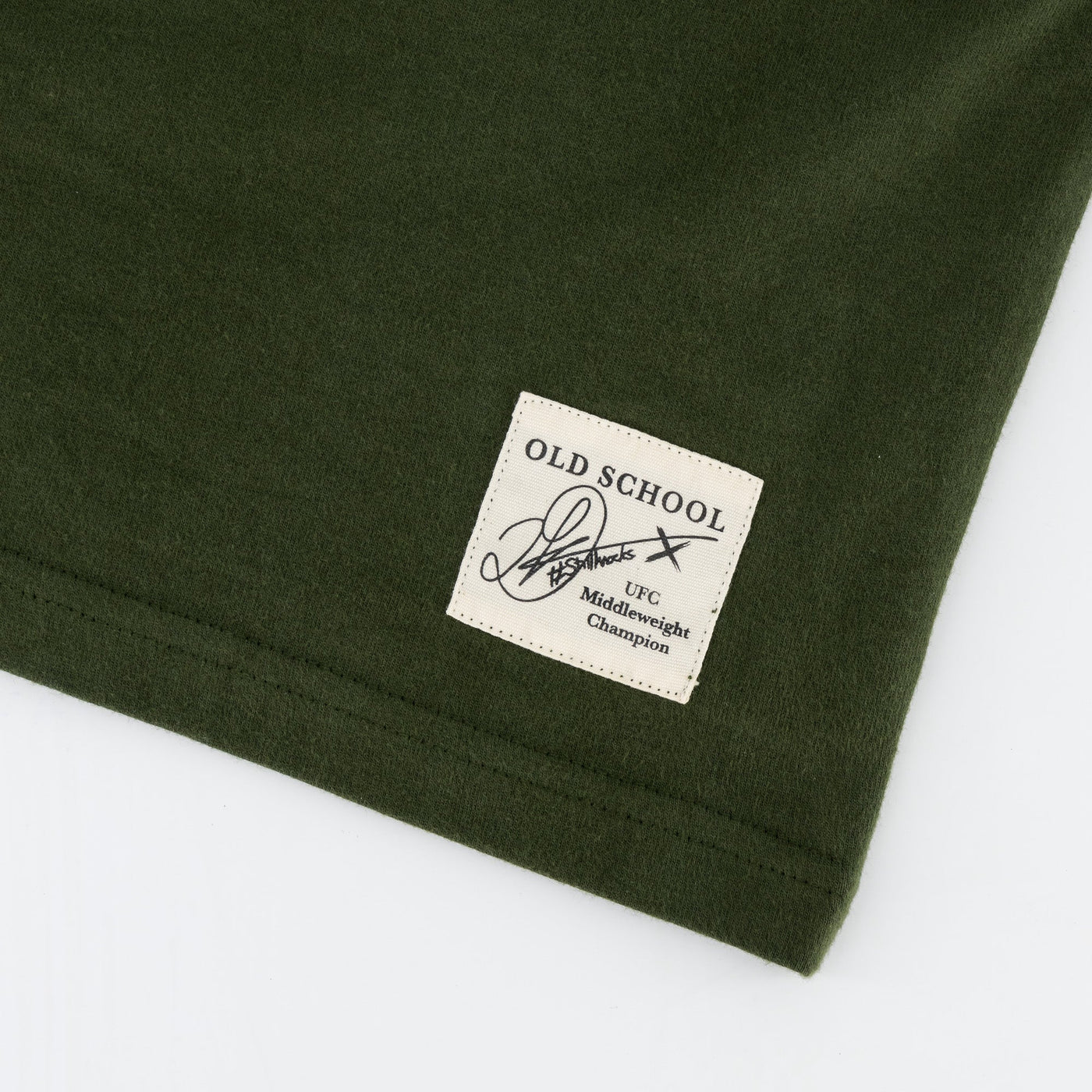 Stillknocks Built Different Crew Tee Military Olive Sueded Cotton Legends Fight Pack