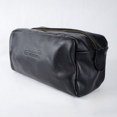 Luxury Full-Grain Leather Vanity Bag: Stylish, Durable, and Travel-Ready Organizer