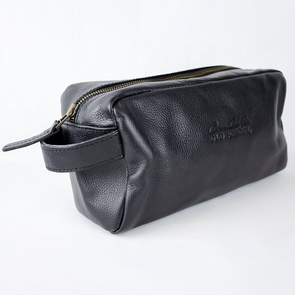 Luxury Full-Grain Leather Vanity Bag: Stylish, Durable, and Travel-Ready Organizer