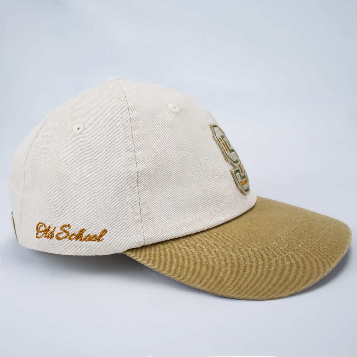 Iconic Stillknocks S Dad Cap: Ivory, Embroidered Felt Badge Fan Gear