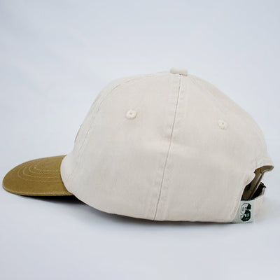 Iconic Stillknocks S Dad Cap: Ivory, Embroidered Felt Badge Fan Gear
