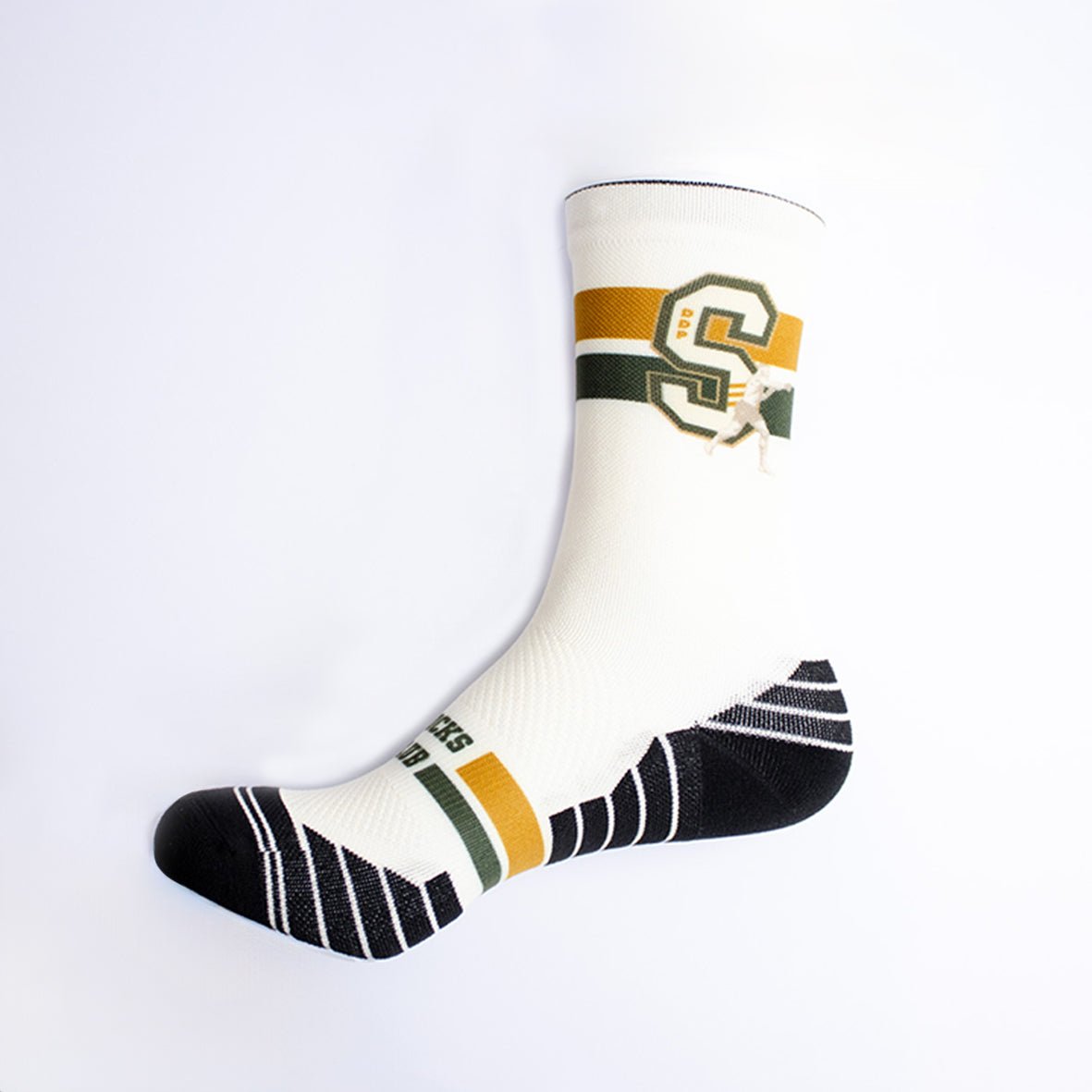 Stillknocks S Versus Ivory Crew Socks: Premium Cotton Blend, Style, Comfort