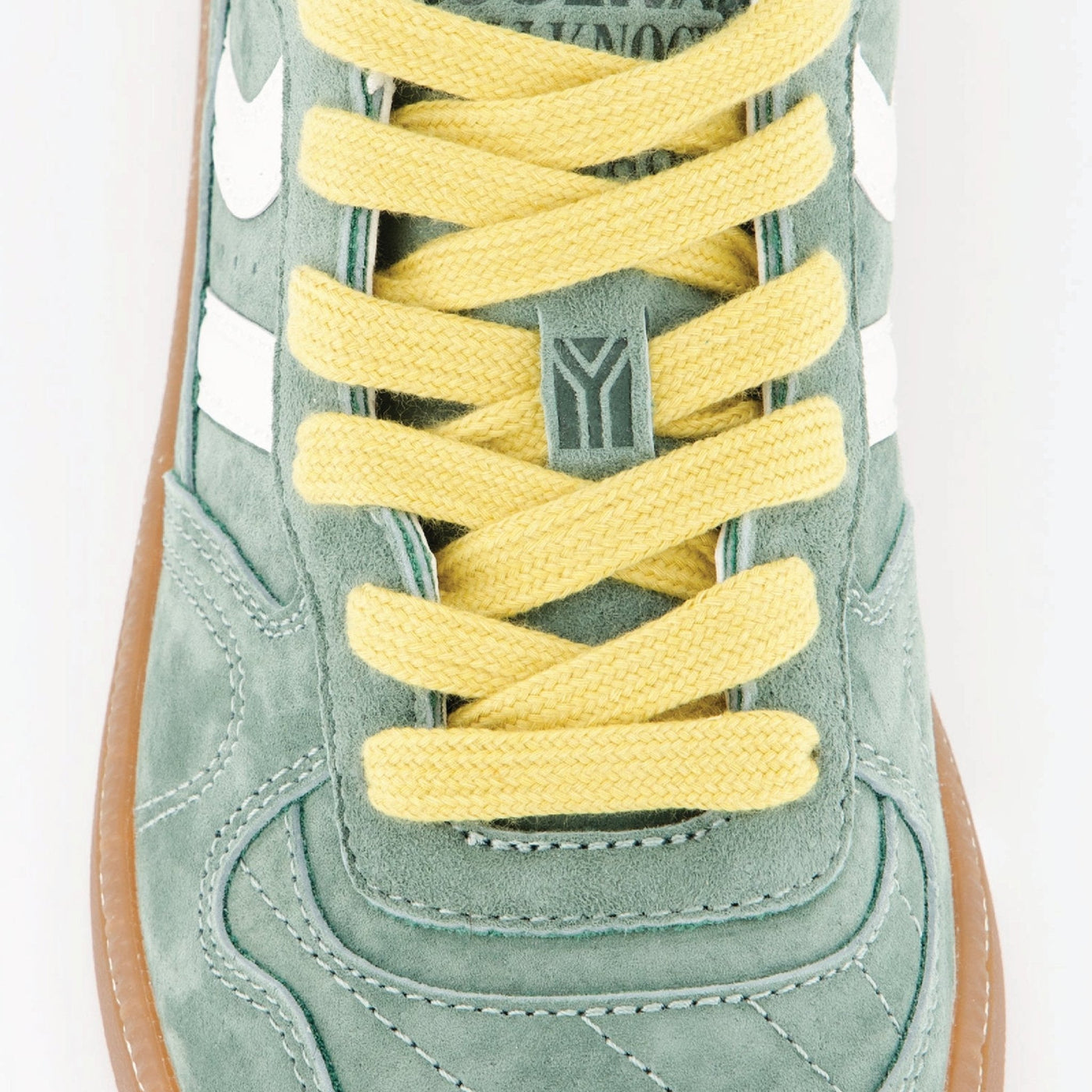 Limited-Edition Stillknocks Coolway Old School Forest Green Suede Sneakers