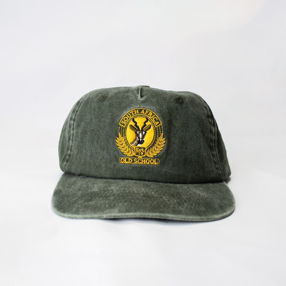 Old School Heritage Cap: Premium Cotton, Embroidered, Adjustable Strap, Classic Style
