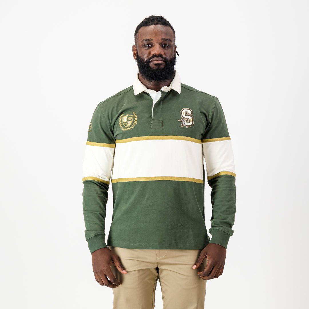 Dricus Du Plessis Stillknocks Rugby Jersey Military Olive Long Sleeve Fan Apparel