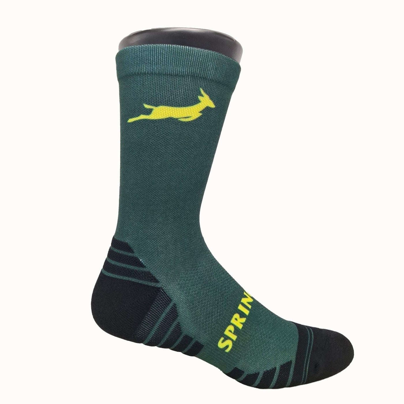 Official Springboks Rugby Fan Socks: Classic Green Team Pride Comfort